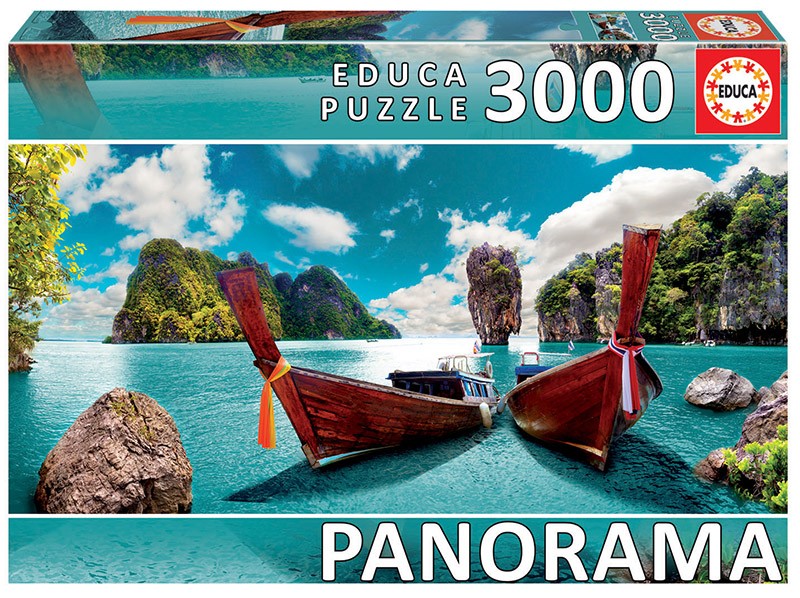 Puzzle 3000 Elementów Panorama Pukhet
