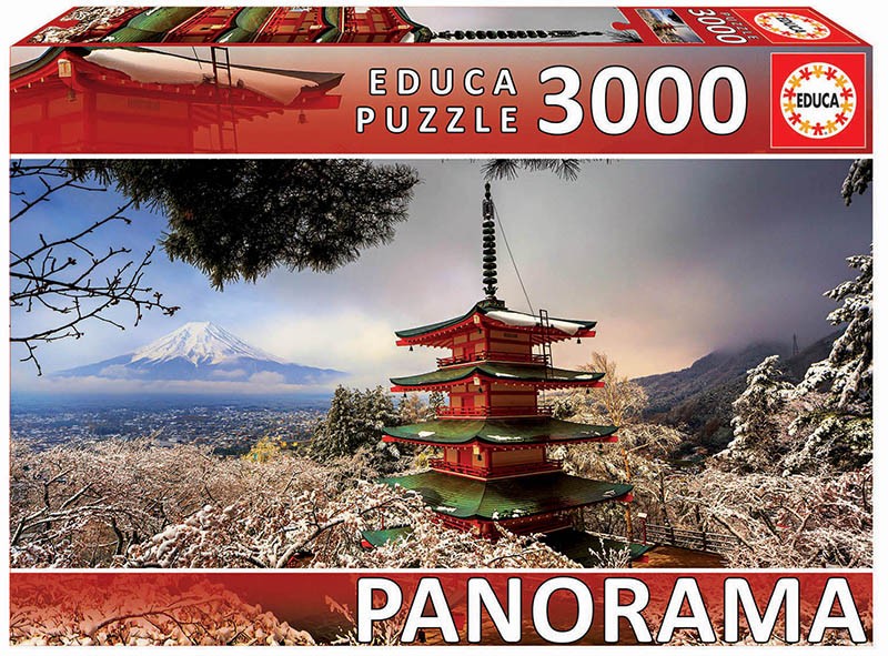 Puzzle 3000 elementów Góra Fuji