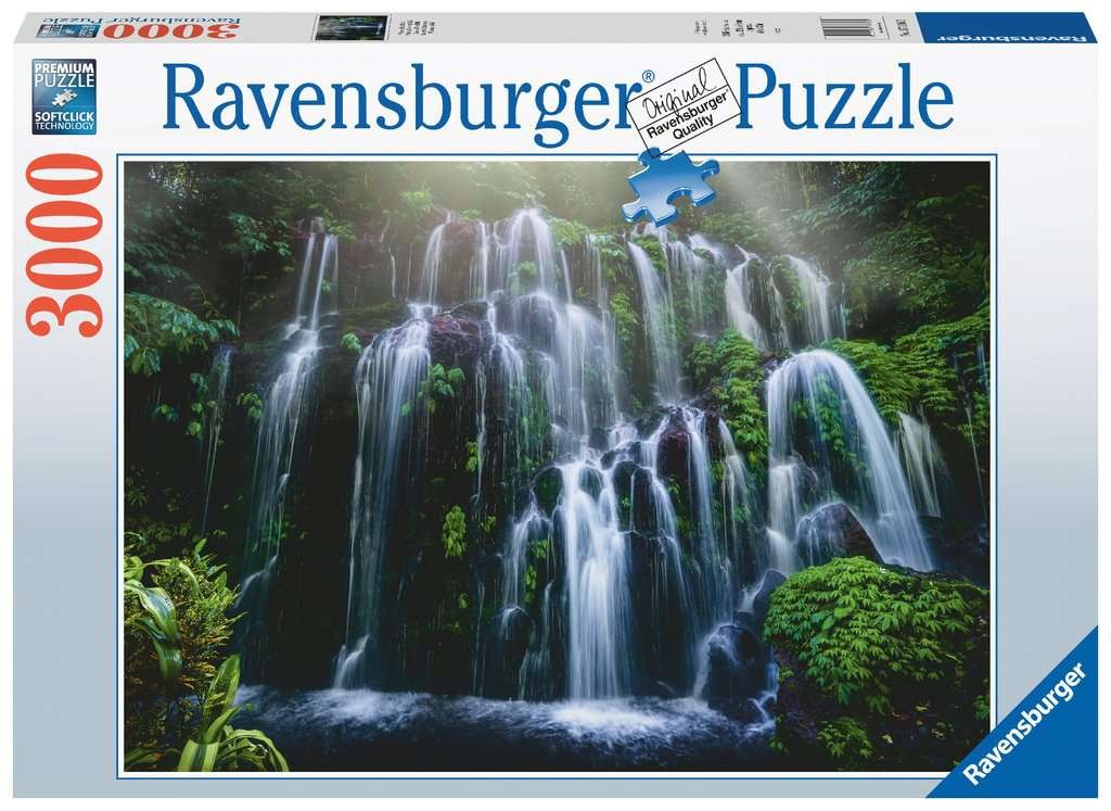 Puzzle 3000 elementów Wodospady