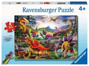 Puzzle 35 elementów Trex