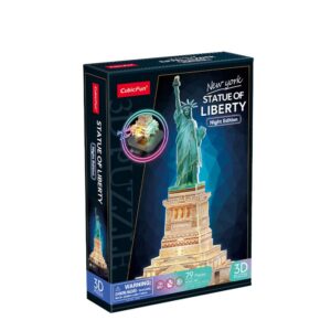 Puzzle 3D LED Statua Wolności (wersja nocna)