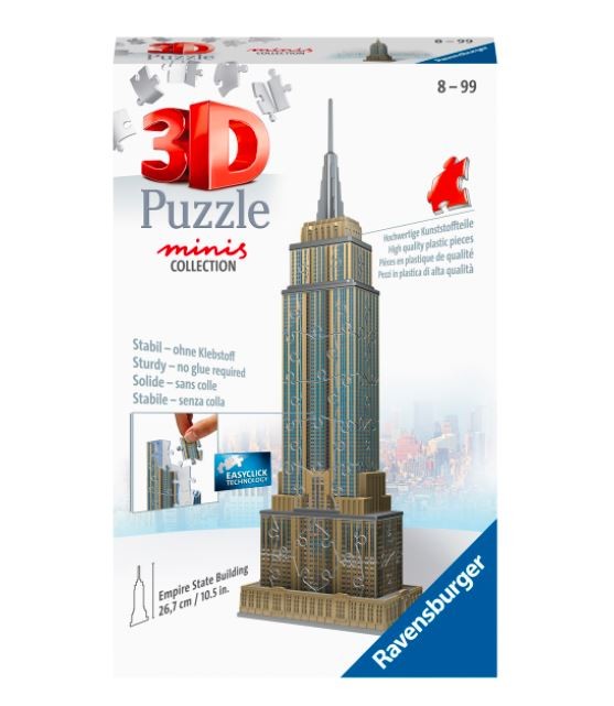 Puzzle 3D Mini budowle. Empire State Building