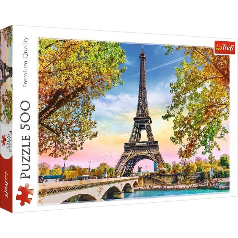 Puzzle 500 elementów - Romantyczny Paryż
