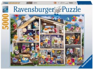 Puzzle 5000 elementów Dom dla lalek
