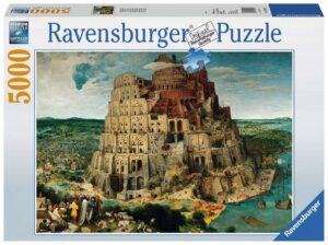Puzzle 5000 elementów Zburzenie Wieży Babel