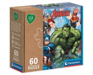 Puzzle 60 elementów Play For Future - Avengers