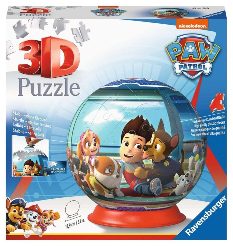 Puzzle 72 elementy 3D Kula