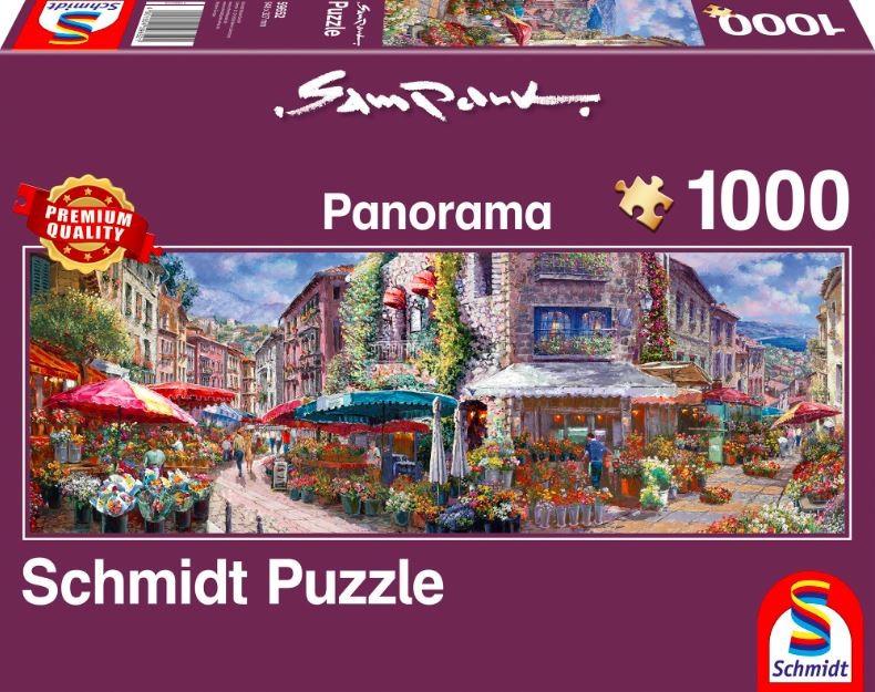 Puzzle Premium Quality 1000 elementów SAM PARK Czuć wiosnę w powietrzu (panorama)