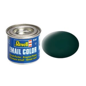 REVELL Email Color 40 Bl ack-Green Mat