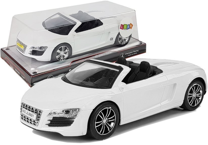 Spielzeugauto mit ziehendem Cabriolet Weiß 1:18