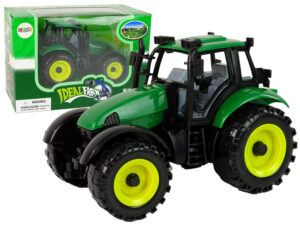 Traktor Ideal Farm Zielony Otwierana Maska