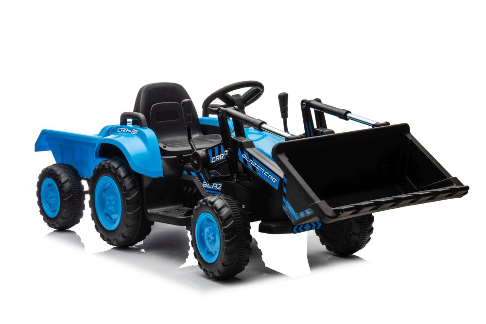 Wiederaufladbarer Traktor mit Schaufel BW-X002A Blau