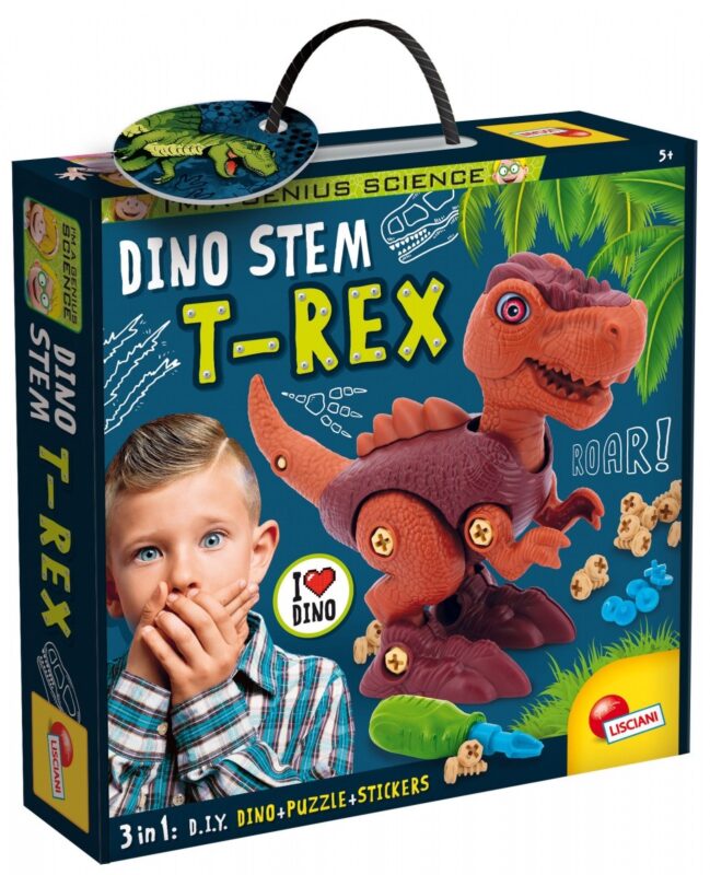 Zestaw konstrukcyjny I&apos;m A Genius Dino Steam - T-Rex