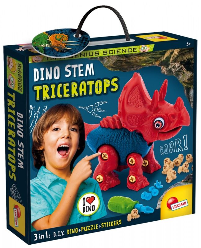 Zestaw konstrukcyjny I&apos;m A Genius Dino Steam - Triceratops