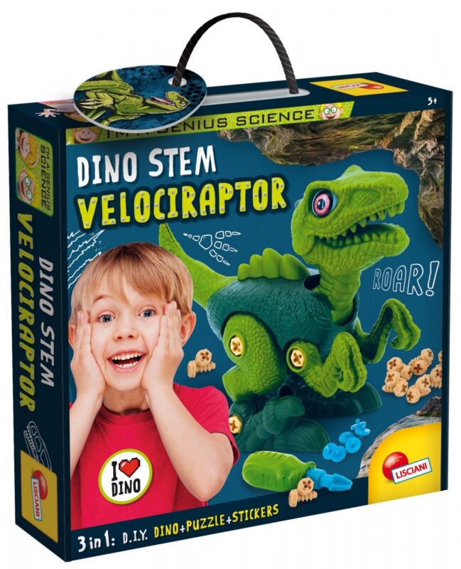 Zestaw konstrukcyjny I&apos;m A Genius Dino Stem - Velociraptor