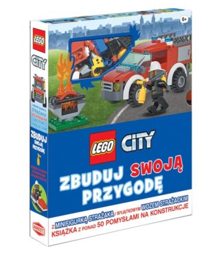 Zestaw książka z klockami LEGO City. Zbuduj swoją przygodę
