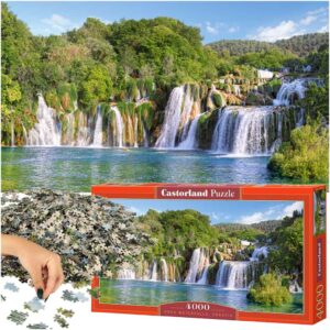 CASTORLAND Puzzle układanka 4000 elementów Krka Waterfalls