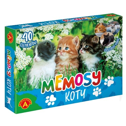 Gra Pamięć-Memosy-Koty