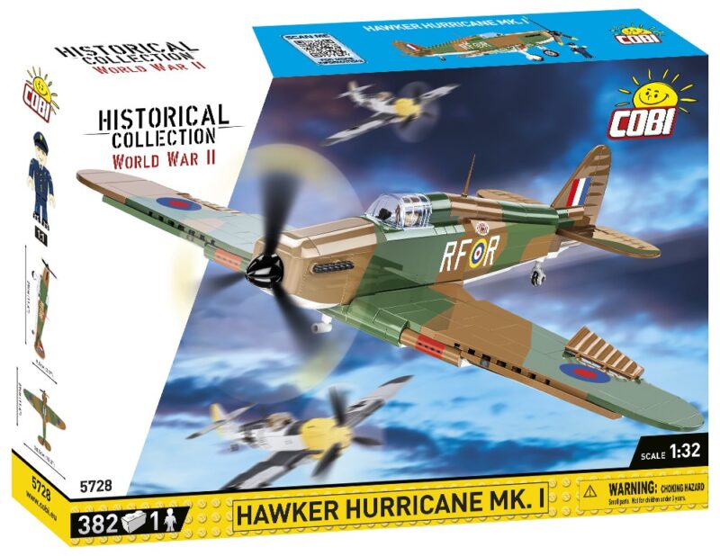 Klocki Historical Collection WWII Hawker Hurrican MK.I