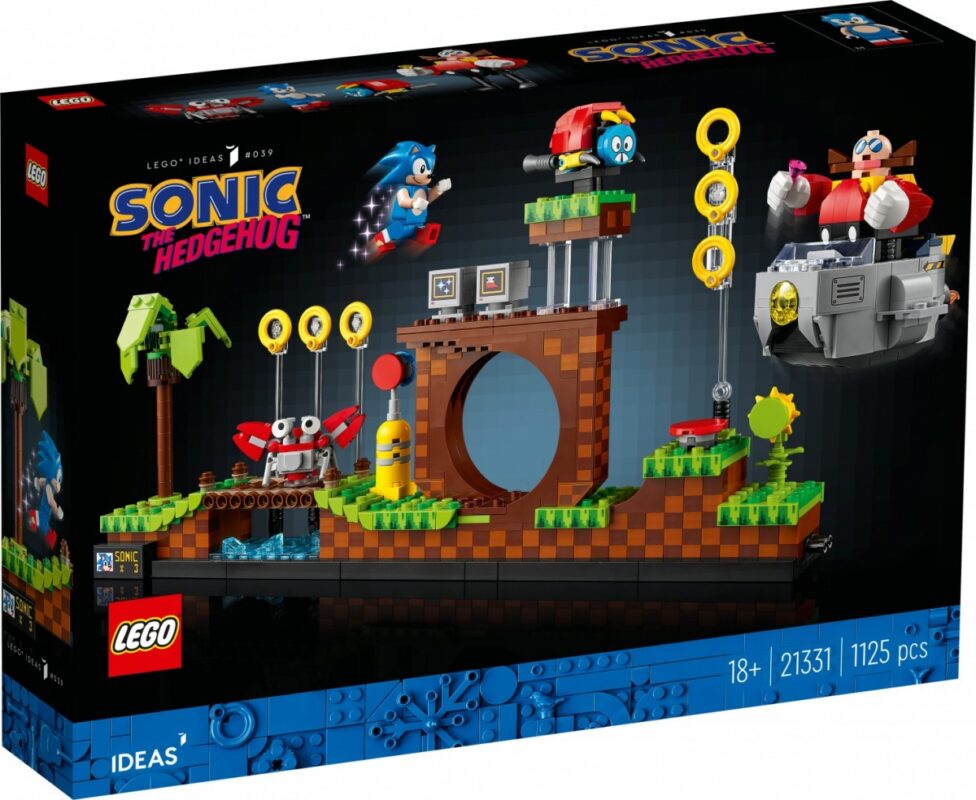 Klocki Ideas 21331 Sonic the Hedgehog - Strefa Zielonego Wzgórza