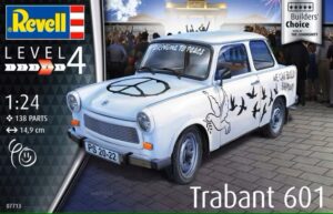 Model plastikowy Trabant 601S Builders Choice 1/24