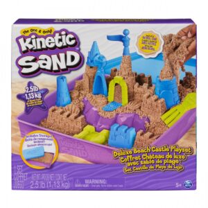 Piasek kinetyczny Kinetic Sand zestaw Zamek na plaży