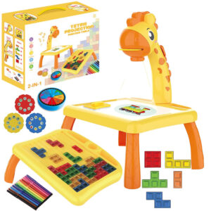 Projektor do rysowania stolik żyrafa tetris 200-2Ż
