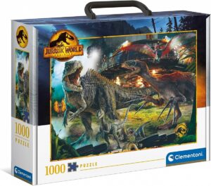 Puzzle 1000 elementów Brief Case Jurassic World