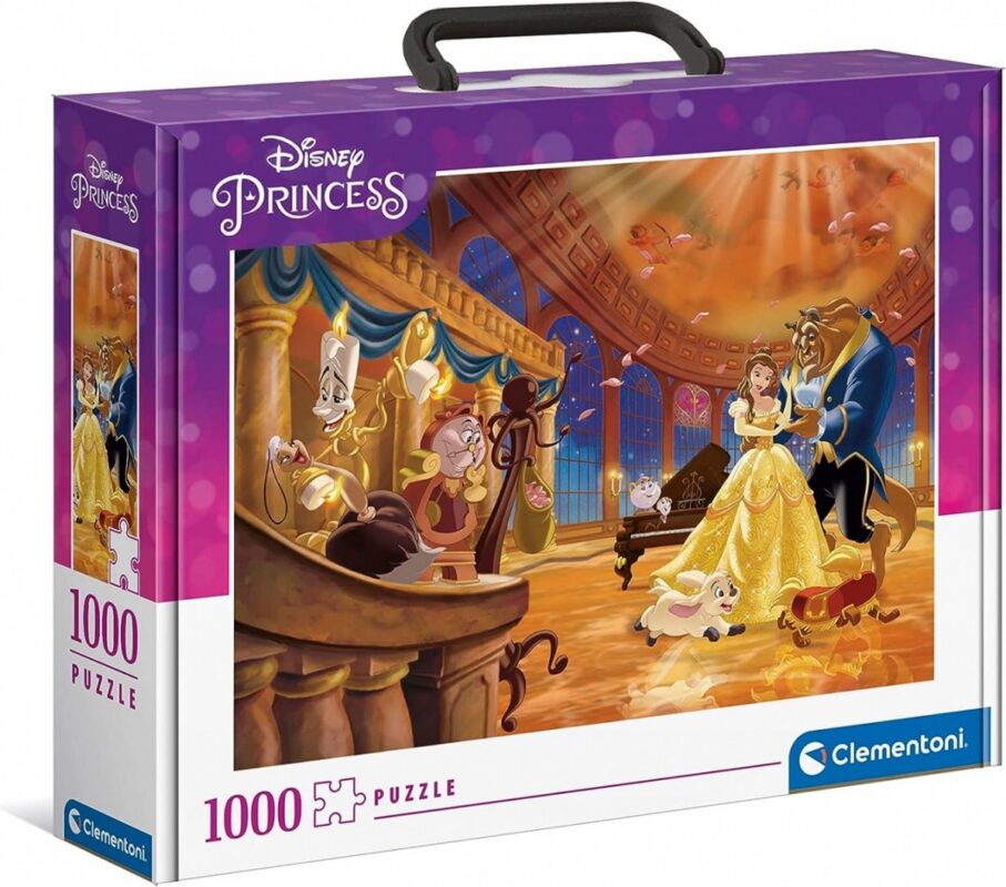 Puzzle 1000 elementów Brief Case Księżniczki Disneya