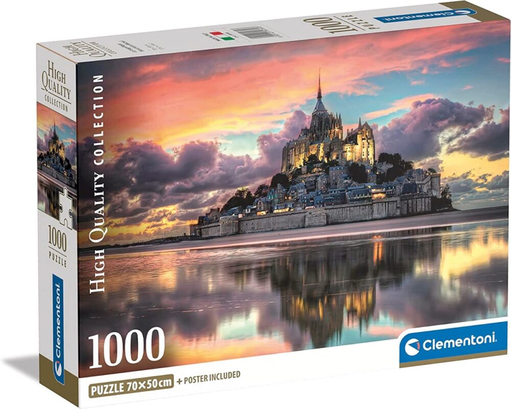 Puzzle 1000 elementów Compact Le Magnifique Mont Saint-Michel