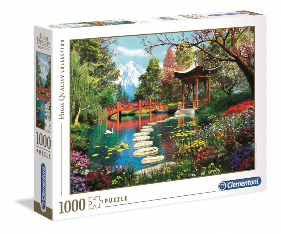 Puzzle 1000 elementów HQ Ogród Fuji