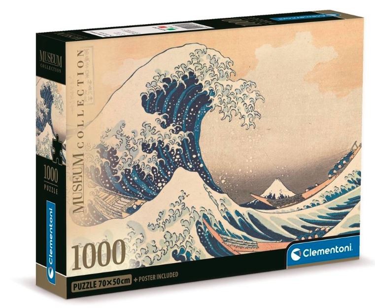 Puzzle 1000 elementów  Hokusai: La Grande Onda