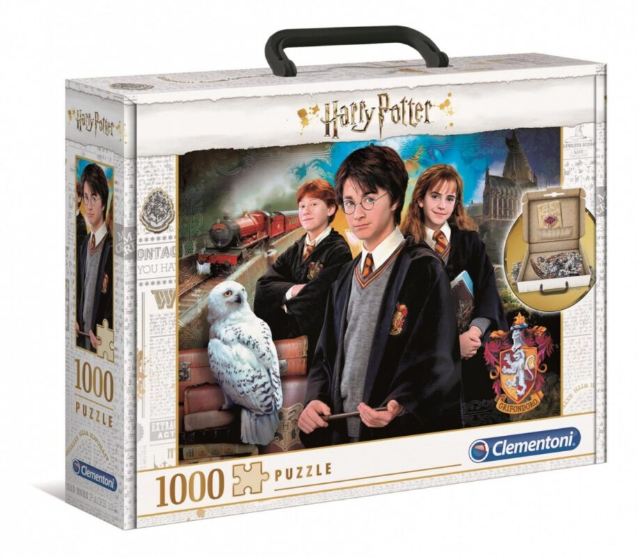 Puzzle 1000 elementów Walizka Harry Potter