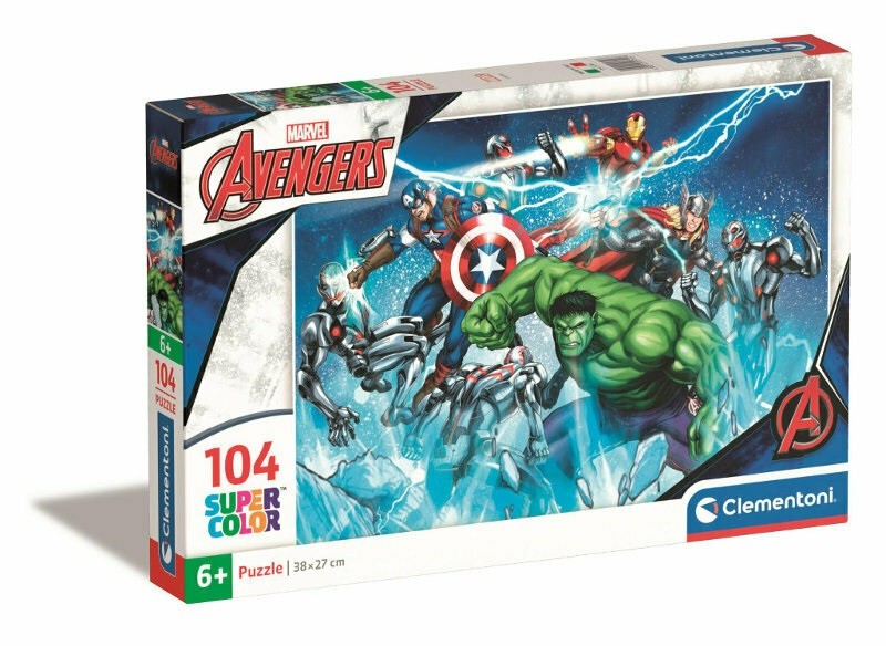 Puzzle 104 elementy Marvel Avengers