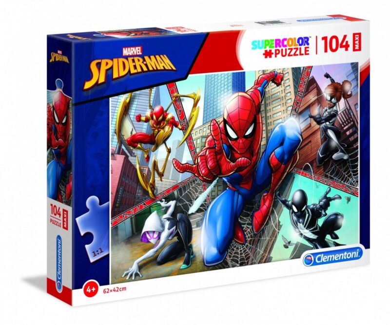 Puzzle 104 elementy Maxi Spider Man