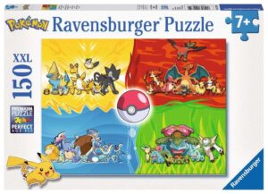 Puzzle 150 elementów Pokemon