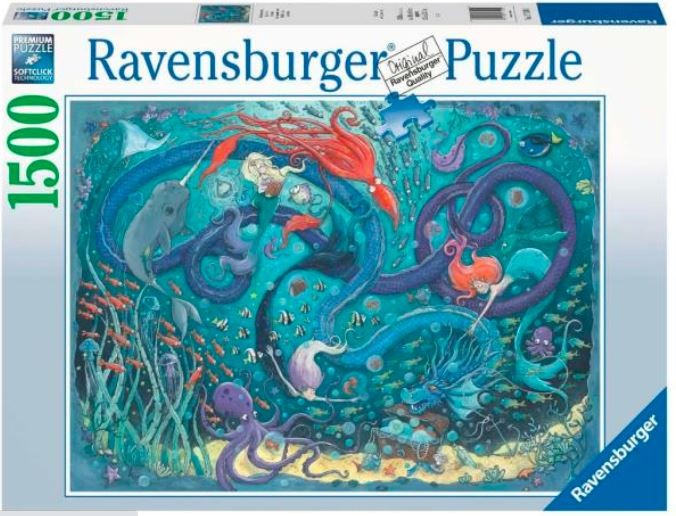 Puzzle 2D 1500 elementów Pod wodą