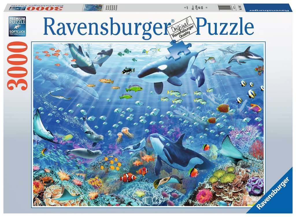 Puzzle 3000 elementów Podwodny świat