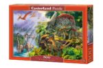 Puzzle 500 elementów Dinozaury  dolina