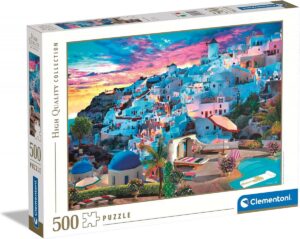 Puzzle 500 elementów Grecja widok
