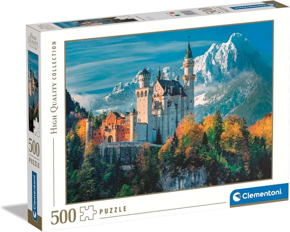 Puzzle 500 elementów Neuschwastein Castle