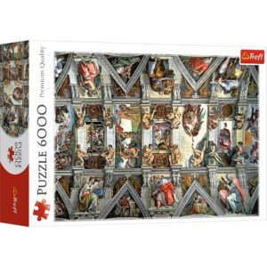 Puzzle 6000 elementów Sklepienie Kaplicy Sykstynskiej