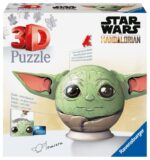 Puzzle 72 elementów 3D Kula Star Wars Grogu