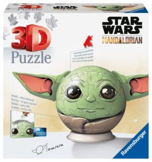 Puzzle 72 elementów 3D Kula Star Wars Grogu