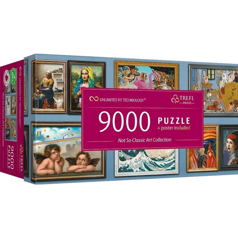 Puzzle 9000 elementów UFT Nie tak klasyczna kolekcja sztuki
