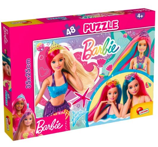 Puzzle Barbie 48 elementów Magiczne uczucie