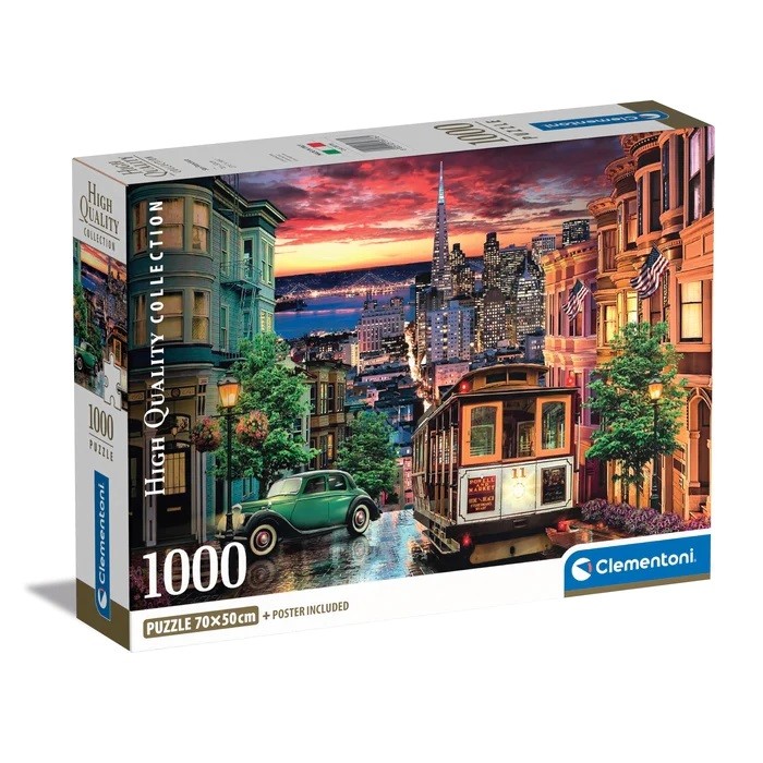 Puzzle Compact San Francisco 1000 elementów