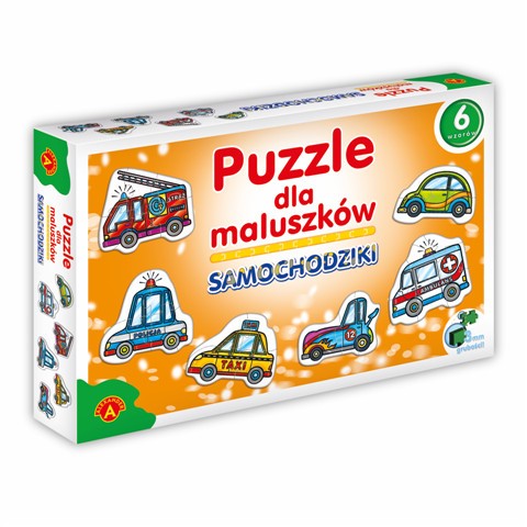 Puzzle dla Maluszków - Samochodziki