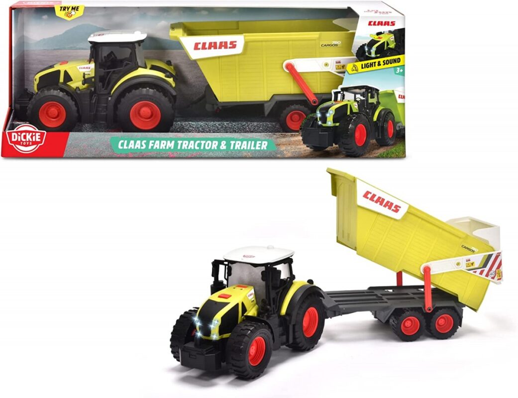 Traktor z przyczepą FARM 64 cm