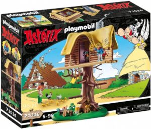 Zestaw figurek Asterix 71016 Kakofoniks z domkiem na drzewie